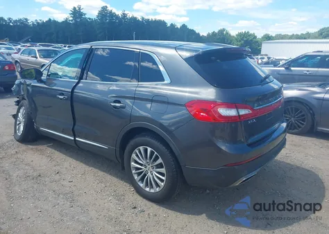 2018 Lincoln Mkx Select z USA, uszkodzony, nr VIN 2LMPJ8KR8JBL11441